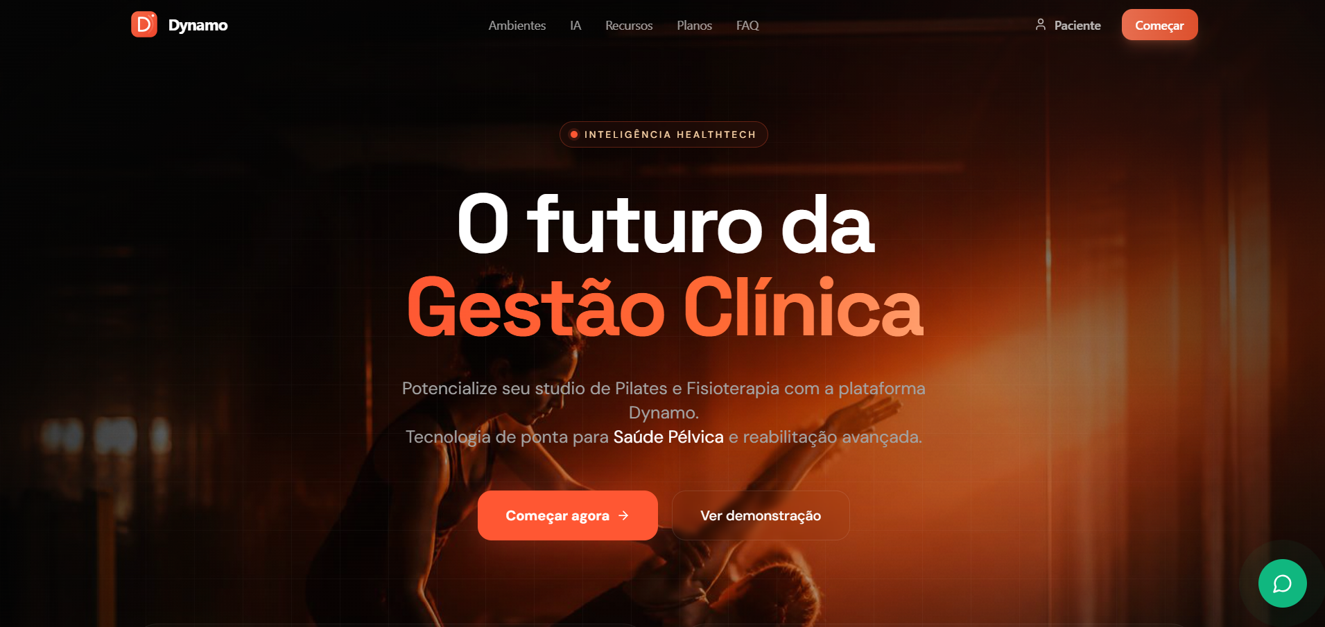 Tela do sistema Dynamo